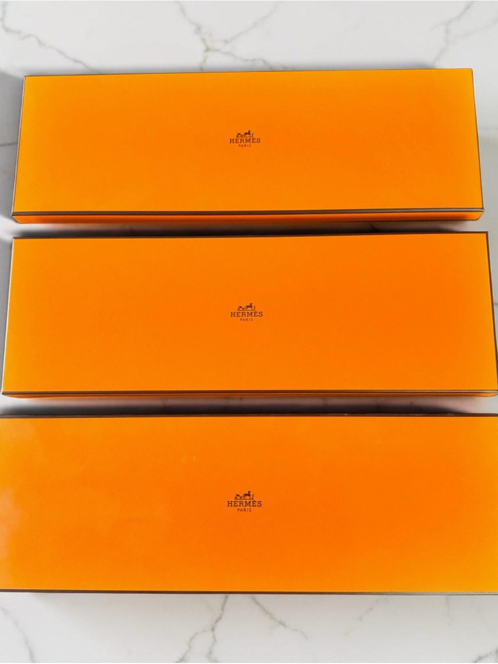 Hermes Orange Signature Box